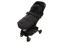 Lade das Bild in den Galerie-Viewer, Fußsack SCHWARZ - BUGGY/STROLLER - EMBOSSED