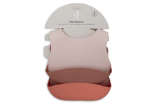 Lade das Bild in den Galerie-Viewer, LÄTZCHEN SILIKON - NATURAL SHADES - 2 STÜCK / BLUSH
