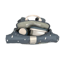 Lade das Bild in den Galerie-Viewer, Kindergartenrucksack Rolltop - Happy Prints, DunkelblauKINDERGARTENRUCKSACK ROLLTOP - HAPPY PRINTS - DUNKELBLAU
