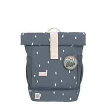 Lade das Bild in den Galerie-Viewer, Kindergartenrucksack Rolltop - Happy Prints, DunkelblauKINDERGARTENRUCKSACK ROLLTOP - HAPPY PRINTS - DUNKELBLAU