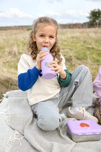 Lade das Bild in den Galerie-Viewer, EDELSTAHL KINDER TRINKFLASCHE - LITTLE GANG / HERZ