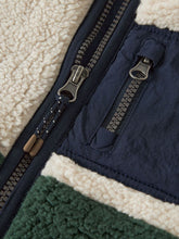 Lade das Bild in den Galerie-Viewer, COLORBLOCK- TEDDYJACKE / GR: 86 - 116