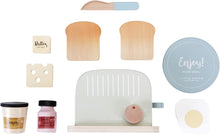Lade das Bild in den Galerie-Viewer, HOLZ TOASTER SET 10 TLG: (FSC)