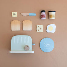 Lade das Bild in den Galerie-Viewer, HOLZ TOASTER SET 10 TLG: (FSC)