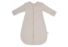 Lade das Bild in den Galerie-Viewer, SCHLAFSACK FÜR NEUGEBORENE 60 CM - BASIC STRIPE NOUGAT