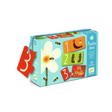 Lade das Bild in den Galerie-Viewer, PUZZLE - DUO - ZAHLEN 2+