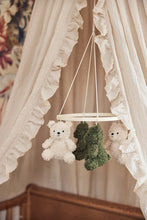 Lade das Bild in den Galerie-Viewer, BALDACHIN BETTHIMMEL - VINTAGE - RUFFLE 245 CM / NOUGAT

