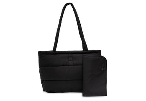 WICKELTASCHE - PUFFED BAG - SCHWARZ