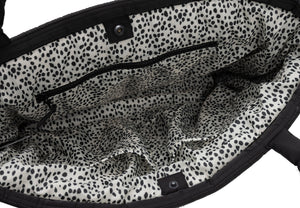 WICKELTASCHE - PUFFED BAG - SCHWARZ