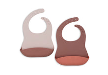Lade das Bild in den Galerie-Viewer, LÄTZCHEN SILIKON - NATURAL SHADES - 2 STÜCK / BLUSH
