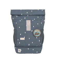 Lade das Bild in den Galerie-Viewer, Kindergartenrucksack Rolltop - Happy Prints, DunkelblauKINDERGARTENRUCKSACK ROLLTOP - HAPPY PRINTS - DUNKELBLAU
