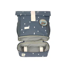 Lade das Bild in den Galerie-Viewer, Kindergartenrucksack Rolltop - Happy Prints, DunkelblauKINDERGARTENRUCKSACK ROLLTOP - HAPPY PRINTS - DUNKELBLAU
