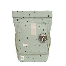Lade das Bild in den Galerie-Viewer, KINDERGARTENRUCKSACK ROLLTOP - HAPPY PRINTS / OLIV
