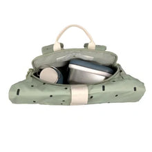Lade das Bild in den Galerie-Viewer, KINDERGARTENRUCKSACK ROLLTOP - HAPPY PRINTS / OLIV
