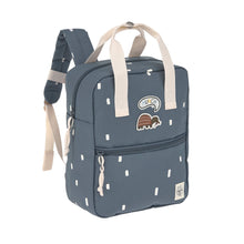 Lade das Bild in den Galerie-Viewer, KINDERGARTENRUCKSACK - MINI SQUARE BACKPACK - HAPPY PRINTS - BLAU
