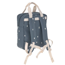 Lade das Bild in den Galerie-Viewer, KINDERGARTENRUCKSACK - MINI SQUARE BACKPACK - HAPPY PRINTS - BLAU
