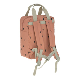 KINDERGARTENRUCKSACK - MINI SQUARE BACKPACK - HAPPY PRINTS - KARAMELL