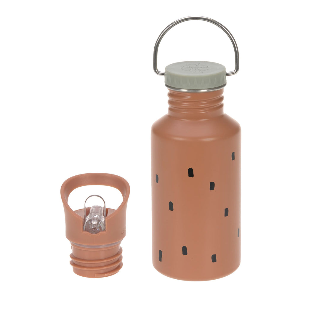 TRINKFLASCHE - EDELSTAHL - HAPPY PRINTS KARAMELL