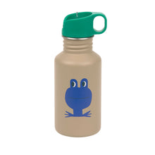 Lade das Bild in den Galerie-Viewer, EDELSTAHL KINDER TRINKFLASCHE 500 ML - HAPPY TRAILS / FROSCH
