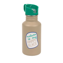 Lade das Bild in den Galerie-Viewer, EDELSTAHL KINDER TRINKFLASCHE 500 ML - HAPPY TRAILS / FROSCH
