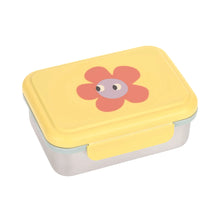 Lade das Bild in den Galerie-Viewer, BROTDOSE KINDER - EEDELSTAHL LUNCHBOX / HAPPY TRAILS - BLUME
