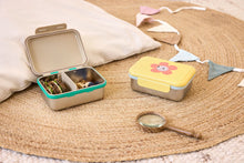 Lade das Bild in den Galerie-Viewer, BROTDOSE KINDER - EEDELSTAHL LUNCHBOX / HAPPY TRAILS - BLUME
