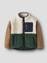 Lade das Bild in den Galerie-Viewer, COLORBLOCK- TEDDYJACKE / GR: 86 - 116
