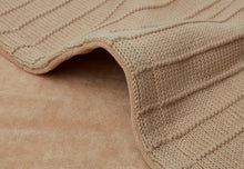 Lade das Bild in den Galerie-Viewer, DECKE WIEGE 75X100 CM PURE KNIT BISCUIT/VELVET GOTS
