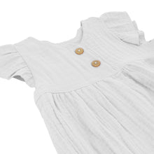 Lade das Bild in den Galerie-Viewer, MAXIMO GOTS BABY GIRL - TOP MUSSELINSTOFF / WEISS
