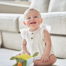 Lade das Bild in den Galerie-Viewer, MAXIMO GOTS BABY GIRL - TOP MUSSELINSTOFF / WEISS
