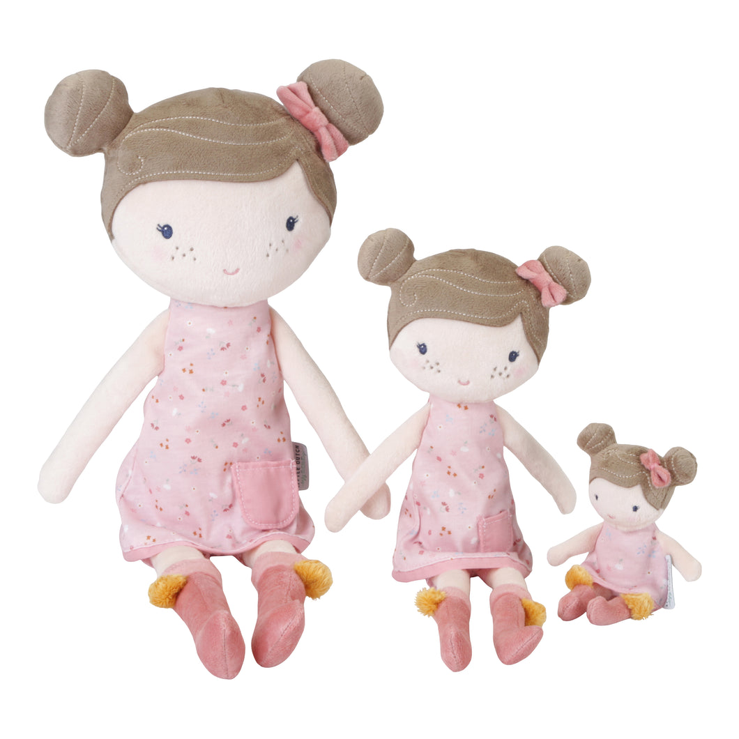 KUSCHELPUPPE ROSA - 35 CM