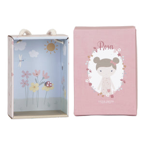 KUSCHELPUPPE ROSA - 10 CM