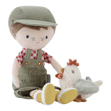 Lade das Bild in den Galerie-Viewer, KUSCHELPUPPE JIM 35 CM - LITTLE FARM
