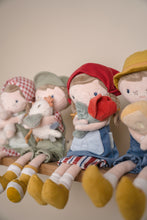 Lade das Bild in den Galerie-Viewer, KUSCHELPUPPE ROSA MIT SCHAF 35 CM - LITTLE FARM
