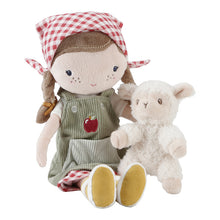 Lade das Bild in den Galerie-Viewer, KUSCHELPUPPE ROSA MIT SCHAF 35 CM - LITTLE FARM
