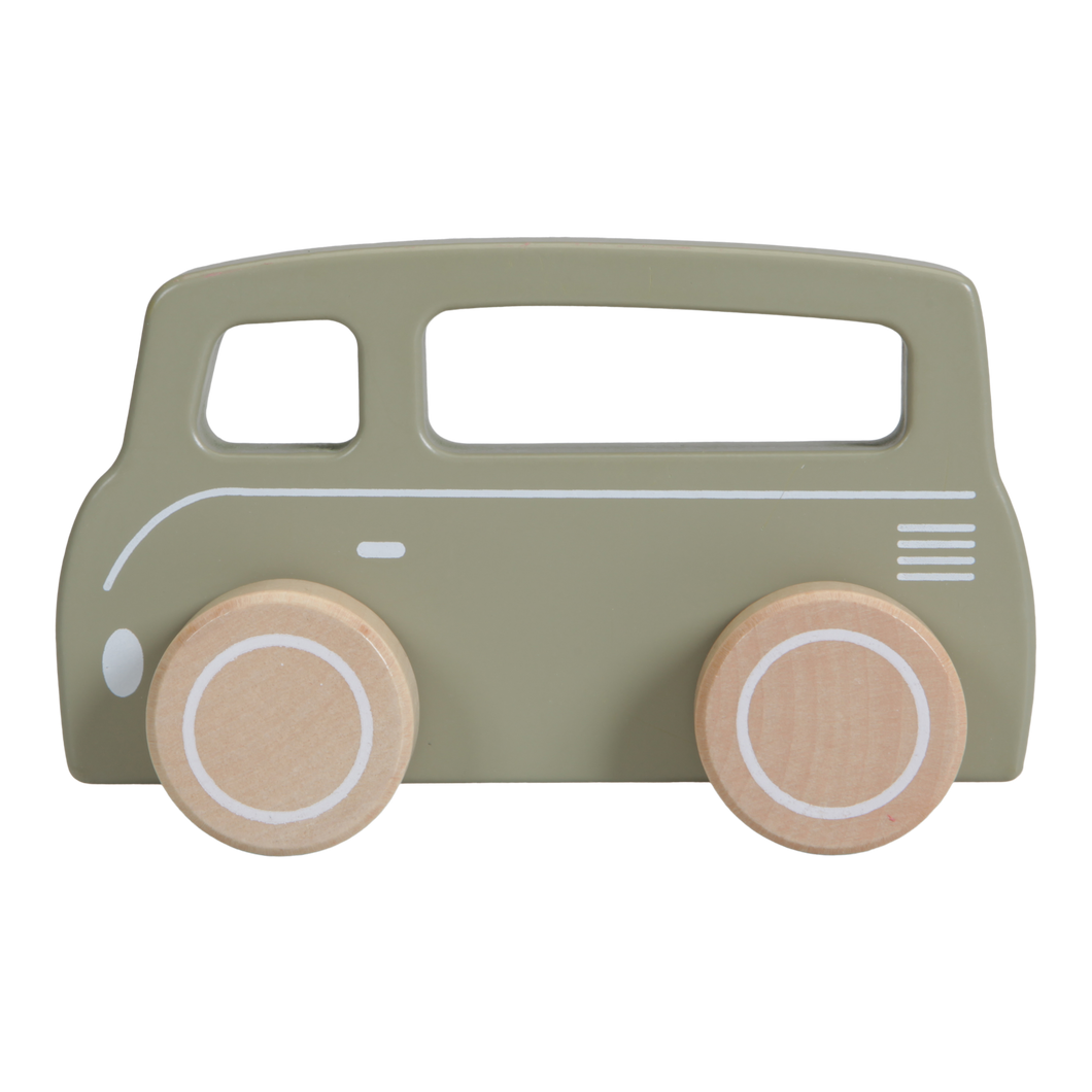 BUS HOLZ - OLIVE