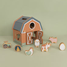 Lade das Bild in den Galerie-Viewer, FORMEN STECKSPIEL - LITTLE FARM
