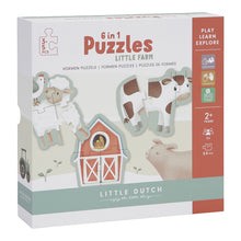 Lade das Bild in den Galerie-Viewer, 6-in-1 PUZZLE SET - LITTLE FARM

