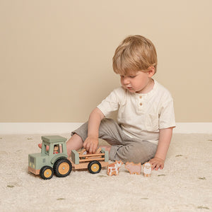 TRAKTOR MIT ANHÄNGER - LITTLE FARM