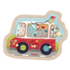 ENTDECKUNGSSPIEL PUZZLE "FREUNDE AUF REISEN"