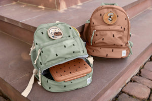 KINDERGARTENRUCKSACK - MINI BACKPACK - HAPPY PRINTS OLIV
