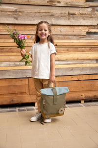 KINDERGARTENRUCKSACK ROLLSTOP - NATURE OLIVE