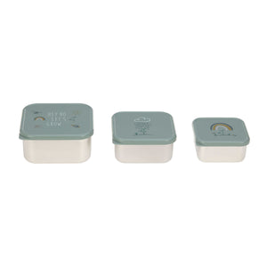 SNACKBOX - EDELSTAHL (3ER SET) GARDEN EXPLORER