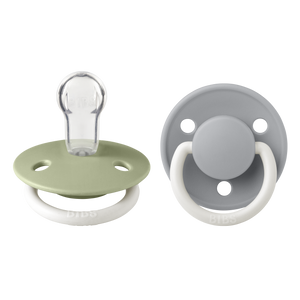 BIBS "DE LUX - NIGHT GLOW" SCHNULLER - 2ER PACK - 0-3 JAHRE