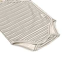 Lade das Bild in den Galerie-Viewer, LANGARM - WICKELBODY GOTS  Striped grey anthracite
