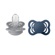 Lade das Bild in den Galerie-Viewer, BIBS &quot;SUPREME&quot; SCHNULLER - 2ER-PACK cloud/steel blue
