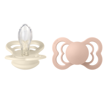 Lade das Bild in den Galerie-Viewer, BIBS &quot;SUPREME&quot; SCHNULLER - 2ER PACK ivory/blush
