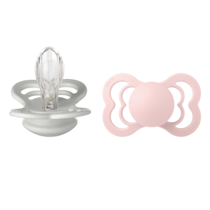 BIBS "SUPREME" SCHNULLER - 2-ER PACK haze/blosson
