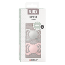 Lade das Bild in den Galerie-Viewer, BIBS &quot;SUPREME&quot; SCHNULLER - 2-ER PACK haze/blosson
