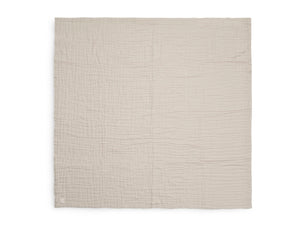 DECKE WRINKLED COTTON - 75X100 CM NOUGAT